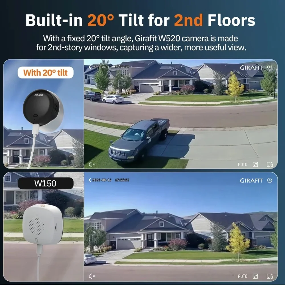 Girafit 2K Second Floor Window Camera